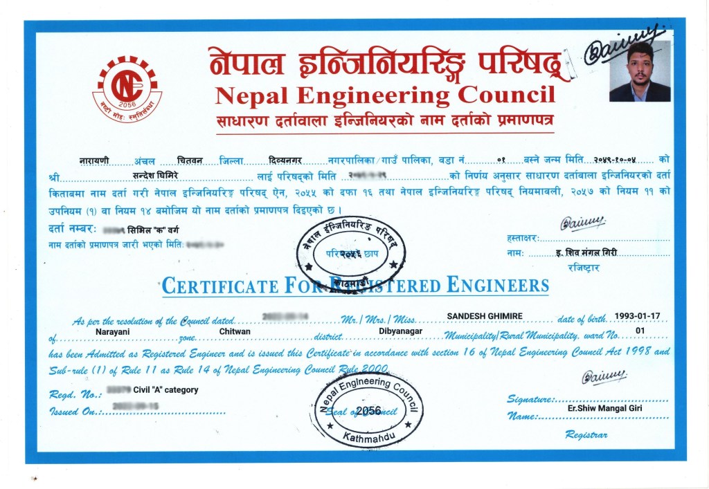 NEC membership Card